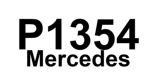 DTC P1354 Mercedes - Definição em inglês: Synchronization between crankshaft and camshaft Definição em Português: Sincronização entre virabrequim e comando de válvulas - Problema detectado