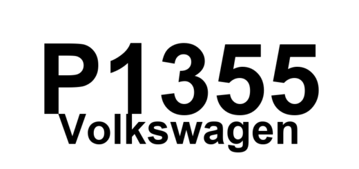 DTC P1355 Volkswagen - Definição em inglês: Cylinder 1 Ignition Circuit Open Circuit Definição em Português: Circuito de Ignição do Cilindro 1 - Circuito Aberto