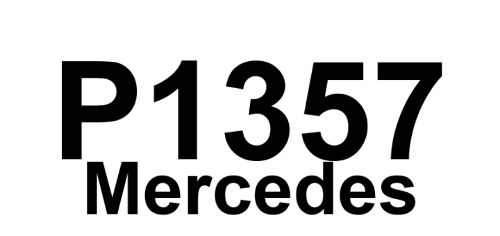 DTC P1357 Mercedes - Definição em inglês: cylinder cut-off (function link):cylinder intake valve still works when cylinder is cut-off (ON) Definição em Português: (Válvula de admissão do cilindro - Continua funcionando quando o cilindro está desativado)