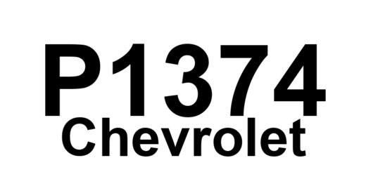 DTC P1374 Chevrolet - Definição em inglês: IC Module 3X Reference Circuit Malfunction Definição em Português: Módulo IC - Mau funcionamento no Circuito de Referência 3X