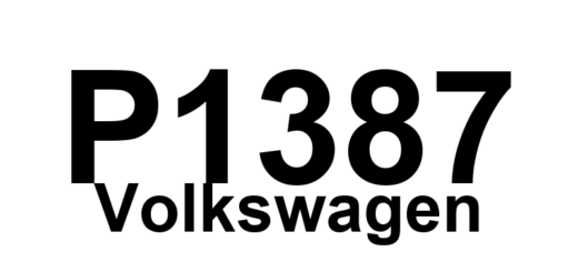 DTC P1387 Volkswagen - Definição em inglês: Internal Control Module Altitude Sensor Error Definição em Português: Erro do Sensor de Altitude no Módulo de Controle Interno.