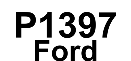 DTC P1397 Ford - Definição em inglês: System Voltage Out Of Self Test Range Definição em Português: Tensão do Sistema - Fora da Faixa de Teste Próprio
