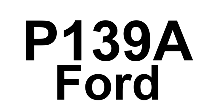 DTC P139A Ford - Definição em inglês: EGR Sensor C Hoses Reversed Definição em Português: Mangueiras do Sensor C de EGR Invertidas