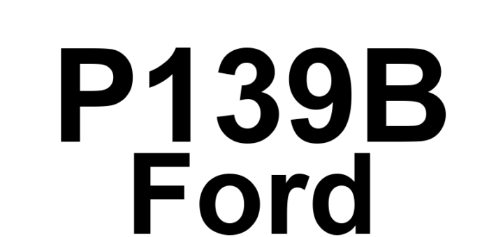 DTC P139B Ford - Definição em inglês: EGR Sensor C Upstream Hose Off Or Plugged Definição em Português: Mangueira do Sensor C de EGR a montante desconectada ou entupida.