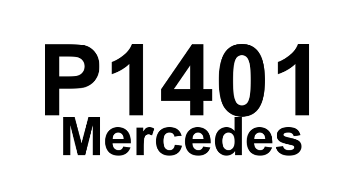 DTC P1401 Mercedes - Definição em inglês: EGR lift sensor B28/3 Definição em Português: Sensor de elevação da EGR B28/3.