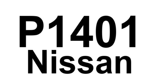 DTC P1401 Nissan - Definição em inglês: EGR Temperature Sensor Circuit Malfunction Definição em Português: Circuito do Sensor de Temperatura EGR - Mau funcionamento