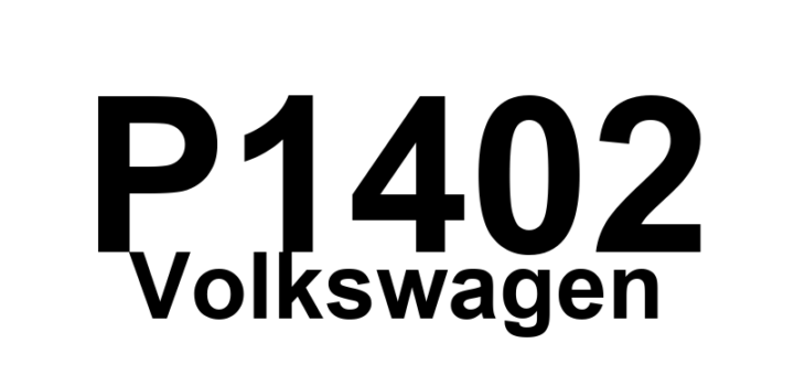 DTC P1402 Volkswagen - Definição em inglês: EGR Vacuum Regulator Solenoid Valve -N18- Short circuit to B+ Definição em Português: Válvula Solenoide Reguladora de Vácuo do EGR -N18- Curto-circuito com B+