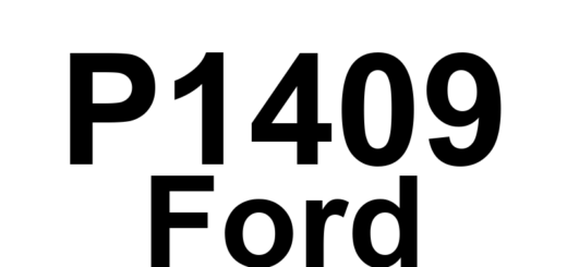 DTC P1409 Ford - Definição em inglês: EGR Vacuum Regulator Solenoid Circuit Malfunction Definição em Português: Solenoide do Regulador de Vácuo da EGR - Mau funcionamento do circuito