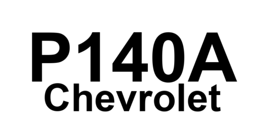DTC P140A Chevrolet - Definição em inglês: Exhaust Gas Recirculation (EGR) Cooler Bypass Position Sensor Exceeded Learning Limit Definição em Português: Sensor de Posição do Desvio do Resfriador de EGR - Limite de Aprendizado Excedido