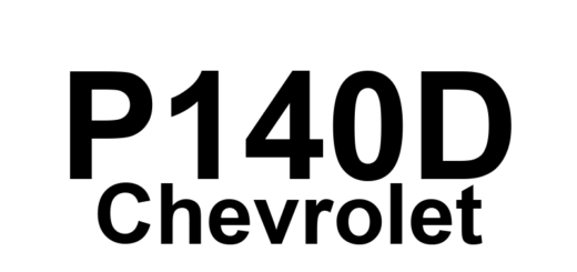 DTC P140D Chevrolet - Definição em inglês: Exhaust Gas Recirculation (EGR) Motor Control Circuit 2 Low Voltage Definição em Português: Circuito de Controle do Motor da Recirculação dos Gases de Exaustão (EGR) 2 - Tensão Baixa
