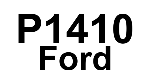 DTC P1410 Ford - Definição em inglês: EGR Check Or Fuel Pressure Solenoid Circuit Malfunction Definição em Português: Verificação da EGR ou Circuito do Solenoide de Pressão do Combustível - Mau Funcionamento
