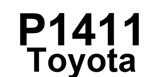 DTC P1411 Toyota - Definição em inglês: EGR Valve Position Sensor Circuit Range/Performance Problem Definição em Português: Sensor de Posição da Válvula EGR - Problema de Faixa/Desempenho do Circuito