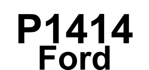 DTC P1414 Ford - Definição em inglês: Secondary AIR System Monitor Circuit High Input Definição em Português: Circuito do Monitor do Sistema de Ar Secundário - Entrada Alta