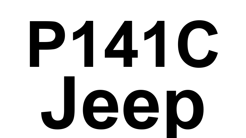 P141C Jeep - Circuito de Controle do Motor de Partida 2 - Desempenho ...