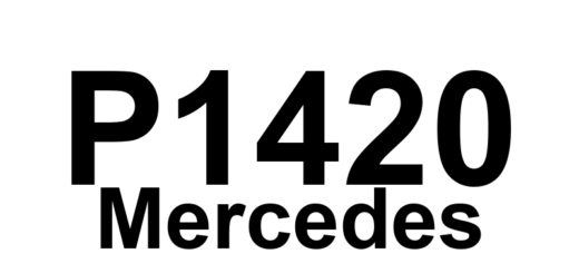 DTC P1420 Mercedes - Definição em inglês: air pump switch-over valve (Y32) Definição em Português: Válvula de comutação da bomba de ar (Y32)