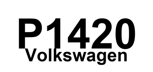 DTC P1420 Volkswagen - Definição em inglês: Secondary Air Injector Valve Circuit Electrical Malfunction Definição em Português: Circuito da Válvula do Injetor de Ar Secundário - Mau Funcionamento Elétrico