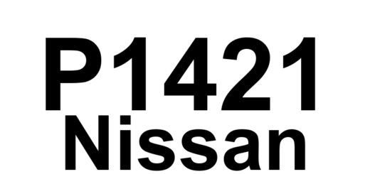 DTC P1421 Nissan - Definição em inglês: Cold Start Emission Reduction Strategy Monitoriing (Includes Hybrid Models) Definição em Português: Monitoramento da Estratégia de Redução de Emissões na Partida a Frio (Inclui Modelos Híbridos).