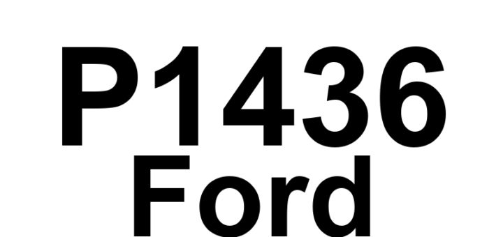 DTC P1436 Ford - Definição em inglês: A/C Evaporator Temperature (ACET) Circuit Low Input Definição em Português: Circuito do sensor de temperatura do evaporador do ar-condicionado - Sinal de entrada baixo