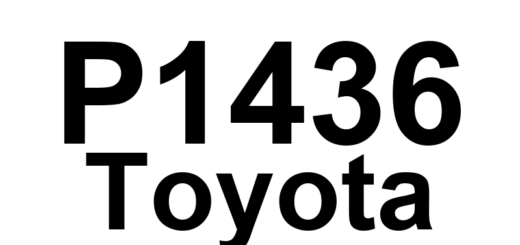DTC P1436 Toyota - Definição em inglês: Variable Valve Malfunction Definição em Português: Malfunção da Válvula Variável