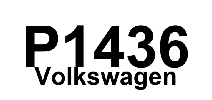 DTC P1436 Volkswagen - Definição em inglês: A/C Evaporator Temperature (ACET) Circuit Low Input Definição em Português: Circuito do Sensor de Temperatura do Evaporador do Ar-Condicionado - Baixa Entrada