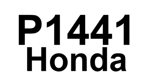 DTC P1441 Honda - Definição em inglês: EVAP Vacuum Switch Circuit High Input Definição em Português: Circuito do Interruptor de Vácuo do EVAP - Entrada Alta