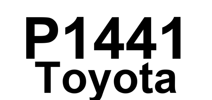 DTC P1441 Toyota - Definição em inglês: Secondary Air Injection System Switching Valve No.2 Bank 1 Stuck Open Definição em Português: Válvula de Comutação do Sistema de Injeção de Ar Secundário Nº2 - Travada Aberta (Banco 1)