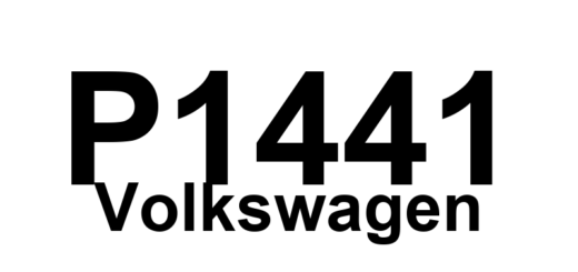 DTC P1441 Volkswagen - Definição em inglês: EGR Valve Open Circuit/Short Circuit To Ground (GND) Definição em Português: Válvula EGR - Circuito Aberto/Curto-circuito para o Terra (GND)