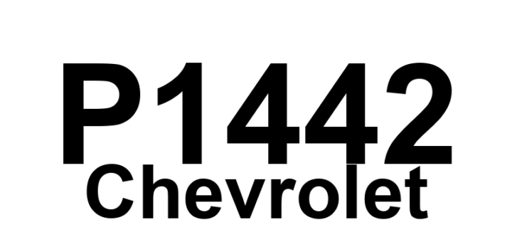 DTC P1442 Chevrolet - Definição em inglês: EVAP Purge Solenoid Switch Static Test Malfunction Definição em Português: Interruptor do Solenoide de Purga do EVAP - Falha no Teste Estático