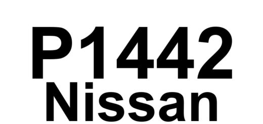DTC P1442 Nissan - Definição em inglês: EVAP System Small Leak (0.040") Detected Definição em Português: Sistema EVAP - Pequeno Vazamento (0,040") Detectado