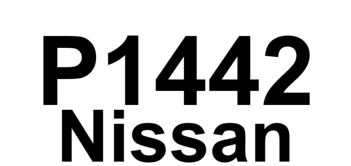 DTC P1442 Nissan - Definição em inglês: EVAP System Small Leak (0.040") Detected Definição em Português: Sistema EVAP - Pequeno Vazamento (0,040") Detectado