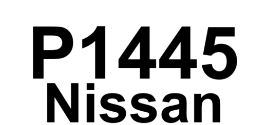 DTC P1445 Nissan - Definição em inglês: EVAP Canister Purge Volume Control Valve Malfunction Definição em Português: Válvula de Controle de Volume do Canister EVAP - Mau Funcionamento