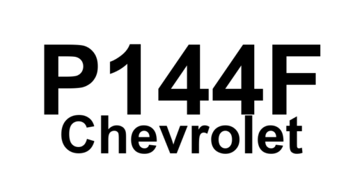 DTC P144F Chevrolet - Definição em inglês: Closed Loop Diesel Particulate Filter (DPF) Regeneration Control At Limit - Stage 2 Temperature Too High Definição em Português: Controle de Regeneração do Filtro de Partículas Diesel (DPF) em Malha Fechada - Temperatura no Limite na Etapa 2 Muito Alta