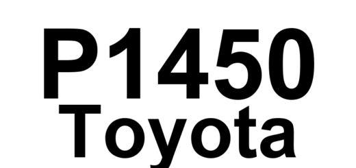 DTC P1450 Toyota - Definição em inglês: Fuel Tank Pressure Sensor Definição em Português: Sensor de Pressão do Tanque de Combustível