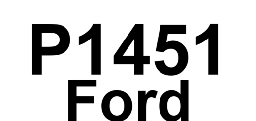 DTC P1451 Ford - Definição em inglês: EVAP System Canister Vent Solenoid Circuit Malfunction Definição em Português: Circuito do Solenoide de Ventilação do Canister do Sistema EVAP - Mau Funcionamento