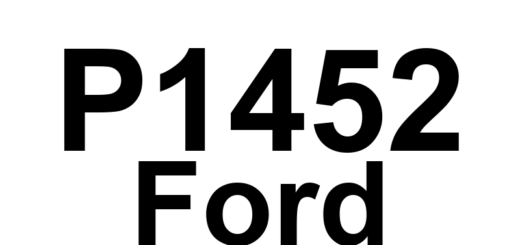 DTC P1452 Ford - Definição em inglês: Fuel Tank Pressure Sensor Circuit Malfunction Definição em Português: Circuito do Sensor de Pressão do Tanque de Combustível - Mau funcionamento