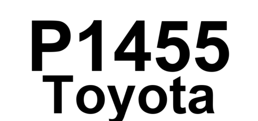 DTC P1455 Toyota - Definição em inglês: Vapor Reducing Fuel Tank Small Leak Detected Definição em Português: Tanque de Combustível - Pequeno Vazamento de Vapor Detectado