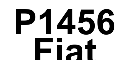 DTC P1456 Fiat - Definição em inglês: Fuel Tank Pressure Sensor Circuit Low Definição em Português: Circuito do Sensor de Pressão do Tanque de Combustível - Baixa tensão