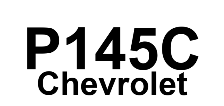 DTC P145C Chevrolet - Definição em inglês: Evaporative Emission (EVAP) System Leak Detection Pump Stuck Off Definição em Português: Bomba de Detecção de Vazamento do Sistema de Emissões Evaporativas (EVAP) - Travada Desligada