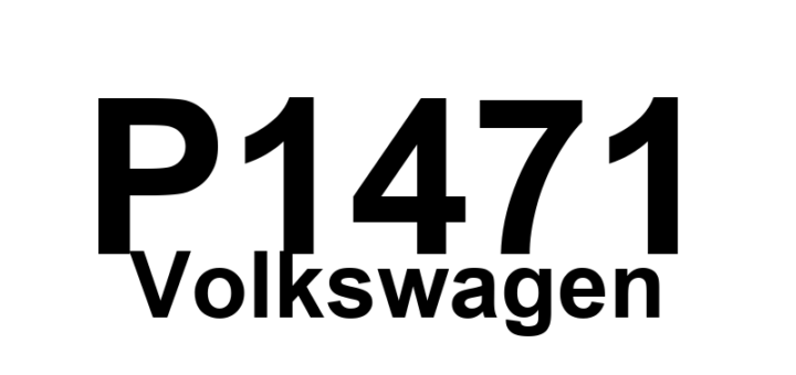 DTC P1471 Volkswagen - Definição em inglês: EVAP Emission Control Leak Detection Pump Circuit Short to B+ Definição em Português: Bomba de detecção de vazamento do sistema de controle de emissões EVAP - Circuito em curto para B+.