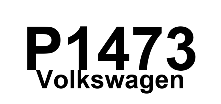 DTC P1473 Volkswagen - Definição em inglês: EVAP Emission Control Leak Detection Pump Circuit Open Definição em Português: Circuito da Bomba de Detecção de Vazamento do Controle de Emissão EVAP - Circuito Aberto