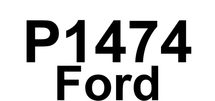 DTC P1474 Ford - Definição em inglês: Hydraulic Cooling Fan Primary Circuit Malfunction Definição em Português: Ventoinha Hidráulica de Arrefecimento - Mau Funcionamento do Circuito Primário