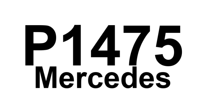 DTC P1475 Mercedes - Definição em inglês: Resonance intake manifold switchover valve Y22/6 Definição em Português: Válvula de comutação do coletor de admissão de ressonância Y22/6