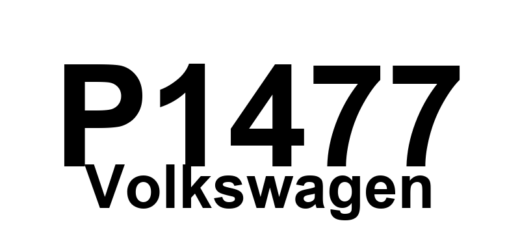 DTC P1477 Volkswagen - Definição em inglês: EVAP Emission Control LDP Circuit Malfunction Definição em Português: Circuito de Controle de Emissão EVAP - Mau Funcionamento do LDP