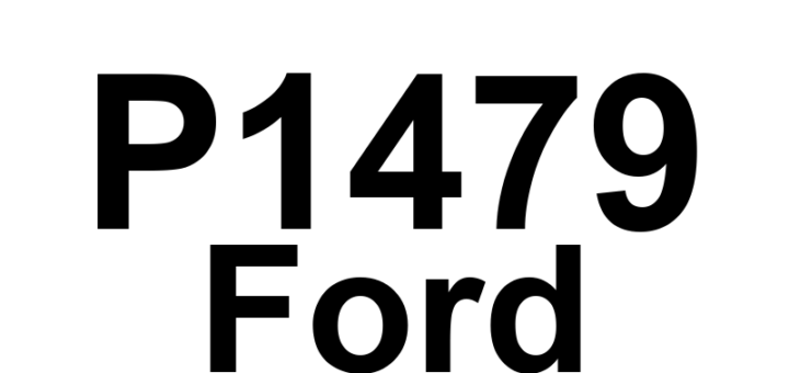 DTC P1479 Ford - Definição em inglês: High Fan Control Primary Circuit Malfunction Definição em Português: (Circuito de Controle do Ventilador de Alta Velocidade - Mau Funcionamento Primário)
