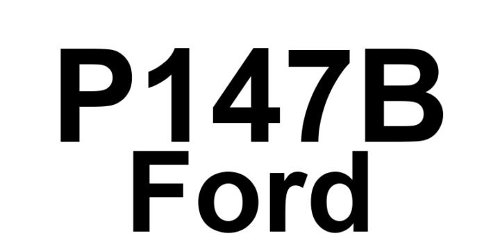 DTC P147B Ford - Definição em inglês: Auxiliary Fan Control Circuit Low Definição em Português: Circuito de Controle do Ventilador Auxiliar - Baixa Tensão