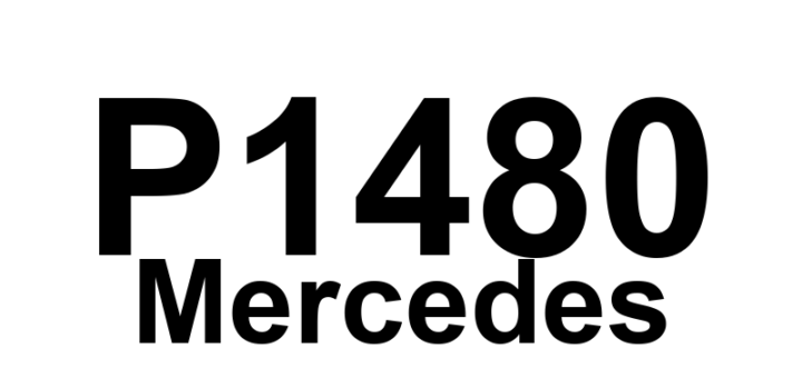 DTC P1480 Mercedes - Definição em inglês: pre-heating control malfunction detected Definição em Português: Controle de pré-aquecimento - Mau funcionamento detectado