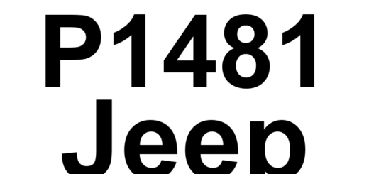 DTC P1481 Jeep - Definição em inglês: EVAP Leak Detection Monitor Pinched Hose Detected Definição em Português: Monitor de Detecção de Vazamento do EVAP - Mangueira Pinçada Detectada