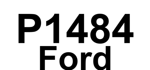 DTC P1484 Ford - Definição em inglês: Open Power Ground To Variable Load Control Module Definição em Português: Aterramento de Energia Aberto para o Módulo de Controle de Carga Variável.
