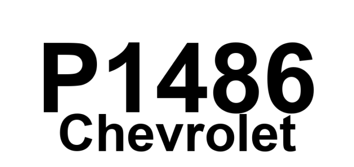 DTC P1486 Chevrolet - Definição em inglês: Cooling Fan Output Circuit Low Voltage Definição em Português: Circuito de Saída da Ventoinha de Arrefecimento - Tensão Baixa