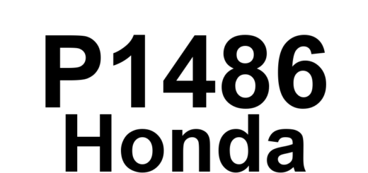 DTC P1486 Honda - Definição em inglês: Thermostat Range/Performance Malfunction Definição em Português: Termostato - Mau funcionamento de Faixa/Desempenho